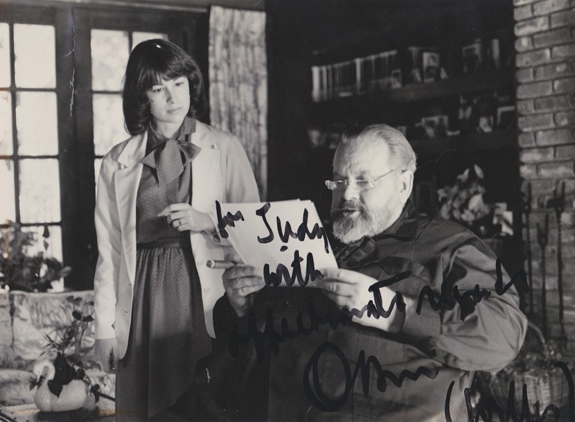 A photo of Orson Welles