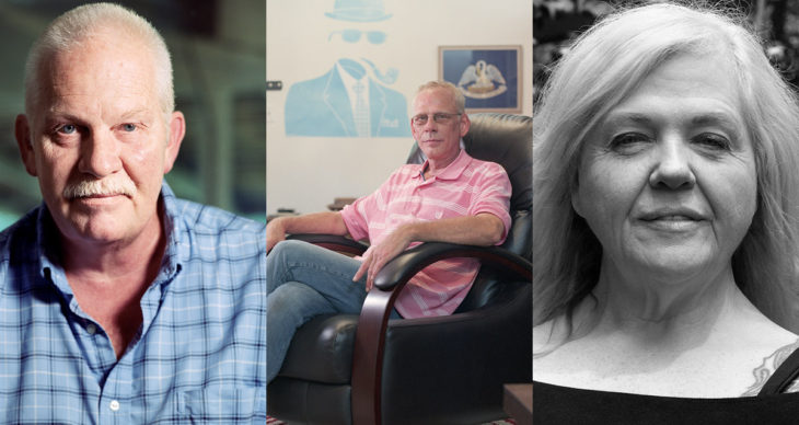 Randy Moulder, David Radford and Deborah Allen